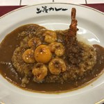 上等カレー - 「エビカレー」980円「トッピングエビフライ」150円