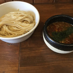 麺や 蒼輝 - 味噌つけ麺は大盛無料