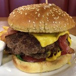 Denny's - Double Cheeseburger(アップ)♪