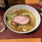 麺 みつヰ - らーめん 塩・細麺選択 750円