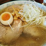 青竹手打ちラーメン 桐生宿 - あっさり醤油チャーシューラーメン