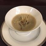 五千尺ホテル - 五郎島金時と牛蒡のスープ