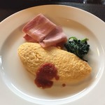 五千尺ホテル - 朝食・オムレツ