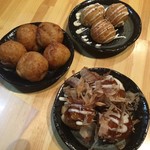 Ganso Senshuu Takoyaki Ando Izakaya Minatoya - たこ焼き