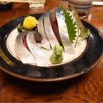 居酒屋 太平記 - ◉生鯖 700円
            境港は日本有数の漁場。新鮮な海の幸を頂きます。
            山陰地方はお醤油がとても甘いのが特徴。
            
            
            