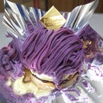ラ シャンブル - 紫芋のモンブラン