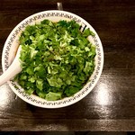 スパイス・ラー麺 卍力 - ＜2017年9月再訪スパイスラーメン・トリプルパクチー・1,230円＞