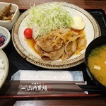 山内農場 - 豚ローススタミナ焼肉御膳 900円（税込）