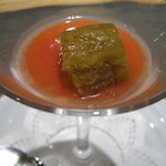 レストラン メルキュール - 赤ピーマンのムース
