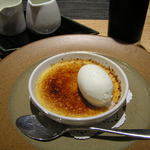 レストラン メルキュール - クレームブリュレ