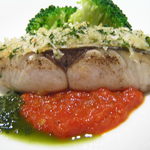 レストラン メルキュール - サゴシの香草パン粉焼き