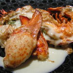 レストラン メルキュール - オマール海老のソテー　⇐ベルモットソース