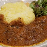 SPICY CURRY 魯珈 - 限定カレー ビターなスパイス香る♪タミル風辛口ラムカレー