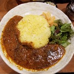 SPICY CURRY 魯珈 - 限定カレー ビターなスパイス香る♪タミル風辛口ラムカレー