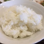 Chuuka Kozara Ryourisuifan - セットの白飯