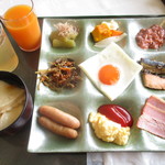 グランドサンピア八戸 - 朝食の一部