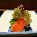 馳走 とし藤 - 夏野菜のジュレがけ