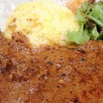 SPICY CURRY 魯珈 - 限定カレー（タミル風辛口ラムカレー）のアップ