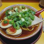 麺屋7.5Hz+ - 中華そば（中盛）630円　＋　味付玉子100円