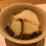 鮓 きずな - 鮑と鮑肝のリゾット