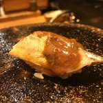 鮓 きずな - 根室秋刀魚 肝醤油