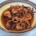 森田食堂 - イカ煮付け
