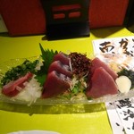 しゅんまん - 皮付きの鰹のお刺身