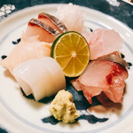 祇園ろはん - 『刺身の盛り合わせ』様（1人前でシェア金額不明）