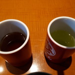 きじま赤門 - ほうじ茶と煎茶