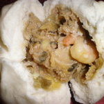 上海肉まん - 高菜まん、エビ入りだょ