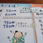 手打蕎麦 たなぼた庵 - 幻になってしまった大盛そば