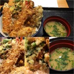 天丼てんや - 松茸かき揚げ天丼860円