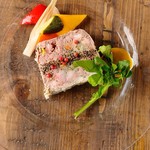 ビストロ チック - 自家製パテ・ド・カンパーニュ　蜂蜜とバルサミコマスタード　980円