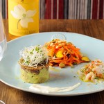 ビストロ チック - 前菜3種盛り合わせ その日により内容が変わります。　1,680円