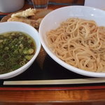 三代目讃岐つけ麺萬次郎 - ２０１１年４月訪問時。醤油スープを食べました。