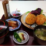 レストラン　大三 - 手作り紅コロ定食（７００円）