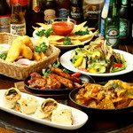 ザ・ドランケン・ダック - 3700コースのフード