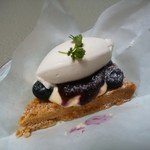ル・パティシエ・ミエル - ブルーベリーのタルト