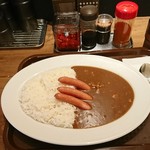 Gansodebukare - でぶカレー、ウインナートッピング