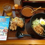 カレーうどん こころ家 - 冷やし担々うどん