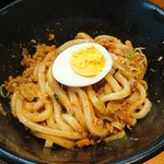 カレーうどん こころ家 - まぜまぜ後