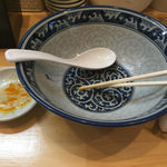 ラーメン ソレナリ - ラーメン ソレナリの丼