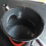 蕎麦処ふるさわ - 蕎麦湯