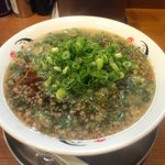 らーめん 辻 - ラーメン（並・ねぎトッピング）