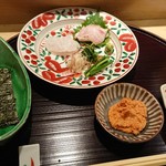 はらまさ - 海苔に巻いて頂くも良し！