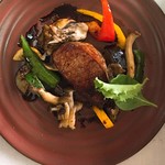 黒毛和牛のステーキ、バルサミコソース