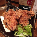 Inaho Shokudou - 大きな鶏の唐揚げ