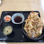 レストラン 味心 - キャベツ天丼 800円