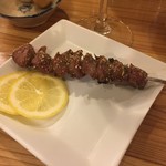 燻製バル けむりば - 2017/9　砂肝の山椒焼き