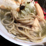 麺と心 7 - 海苔白湯ラー麺（2017年5月前半限定）（麺）